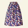 Store Ada - Navy Damson Skirt Women Skirts | Tea Towels