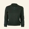 Outlet Aila - Dark Green - Knitted Top Tea Towels