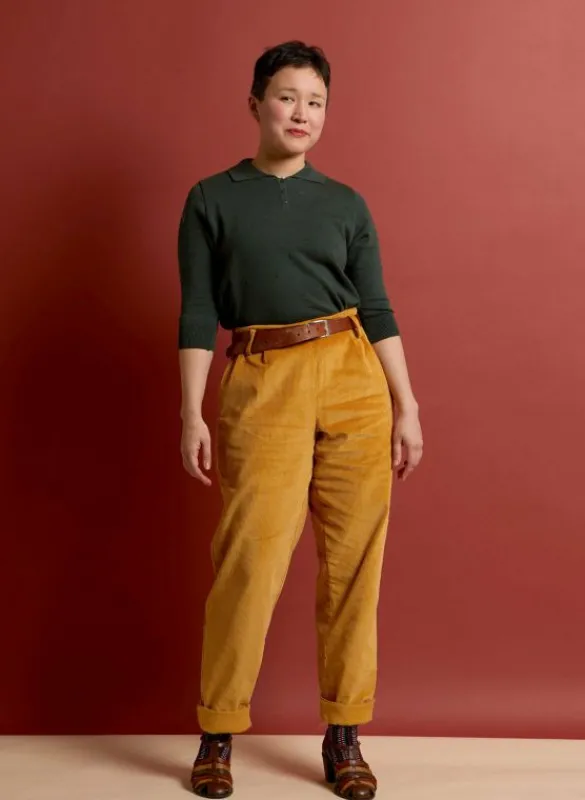 Outlet Aila - Dark Green - Knitted Top Tea Towels