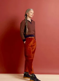 Best Sale Aila - Navy Harman Knitted Top Tea Towels