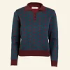 Hot Aila - Teal Radio Days Knitted Top Tea Towels