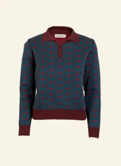 Hot Aila - Teal Radio Days Knitted Top Tea Towels