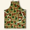 Hot Apron - Burgundy Sailing Boats Aprons | Tea Towels