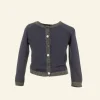 Hot Baby / Toddler Classic Cardigan - Sparkly Navy Kids Children's Knitwear | Baby