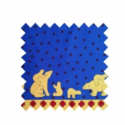 Best Sale Blue Polar Bear Fabric - Cotton Twill Tea Towels | Fabric By The Metre