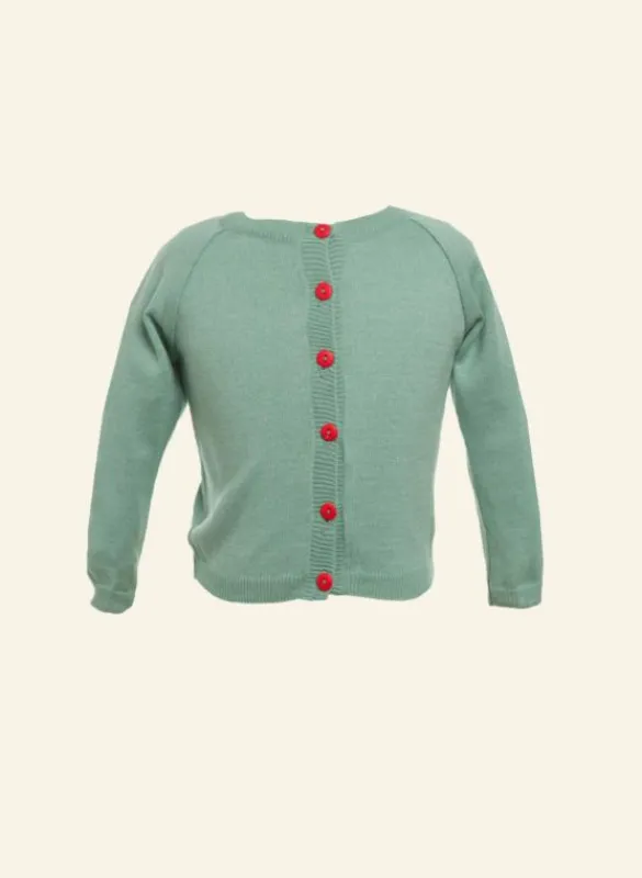 Cheap Children's Classic Cardigan - Sage Kids Children's Knitwear | Baby