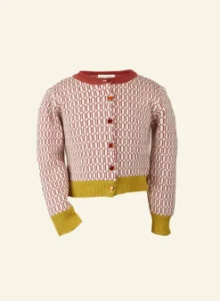 Store Children's Classic Cardigan - Geometric Knit Tea Towels