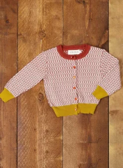 Store Children's Classic Cardigan - Geometric Knit Tea Towels