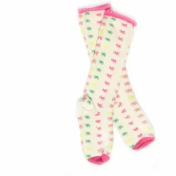 Flash Sale Children's Socks - Cream Neon Star Kids Children's Accessories | Tea Towels