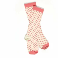 New Children's Socks - Pink Floral Dot Kids Children's Accessories | Tea Towels
