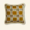 Hot Cushion Cover - Mustard Checks Tea Towels | Cushion Covers