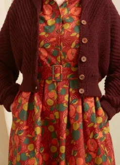 Outlet Cynthia - Red Apple Orchard Women Dresses | Tea Towels