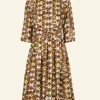 Best Cynthia - Rust Tortoiseshell Dress Women Dresses | Tea Towels