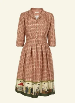 Shop Cynthia Dress - Cream Farmers Market Women Dresses | Tea Towels