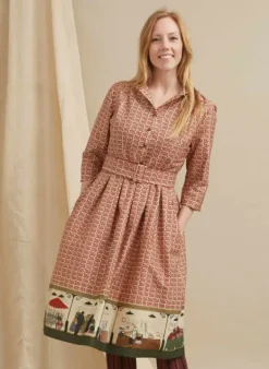 Shop Cynthia Dress - Cream Farmers Market Women Dresses | Tea Towels