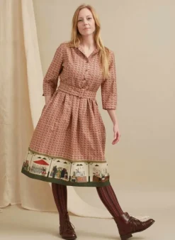 Shop Cynthia Dress - Cream Farmers Market Women Dresses | Tea Towels