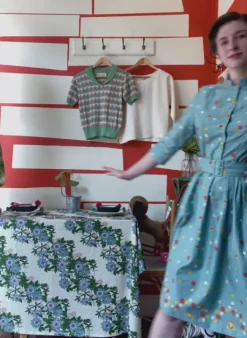 Discount Cynthia Dress - Sage Lollipop Women Dresses | Tea Towels
