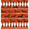 Discount DIY Christmas Cracker - Rust Sausage Dogs Template Tea Towels