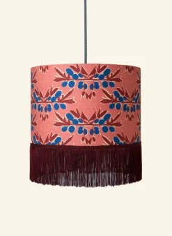 Store Drum Fringe Lampshade - Pink Nouveau Plum Tea Towels | Lampshades