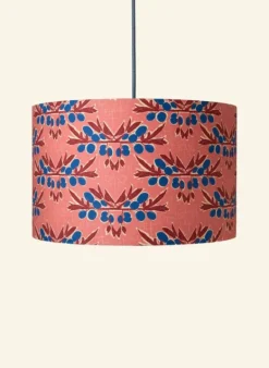 Shop Drum Lampshade - Pink Nouveau Plum Tea Towels | Lampshades