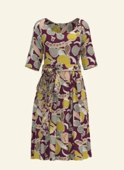 Outlet Elsie Dress - Plum Homegrown Women Dresses | Tea Towels
