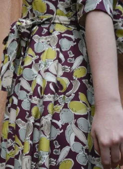 Outlet Elsie Dress - Plum Homegrown Women Dresses | Tea Towels