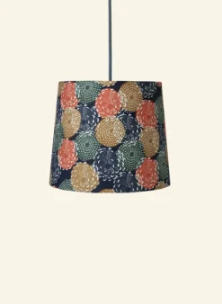 Cheap Empire Lampshade - Navy Pinecones Tea Towels | Lampshades