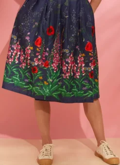 Clearance Esme Dress - Indigo Wildflower Women Dresses | Tea Towels