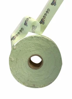 Hot Fabric Trim - Lime / Lemon and Peach ABCD Tea Towels | Fabric Trims