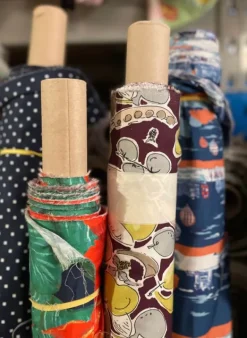Fashion Homegrown - Blackcurrant - Tencel - Fabric Tea Towels | Fabric By The Metre