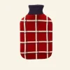 Shop Hot Water Bottle Cover - Red Tuck Shop Women Knitted Accessories | Tea Towels