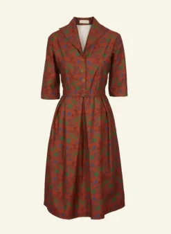 Flash Sale Ida - Rust Hedgerow Dress Women Dresses | Tea Towels