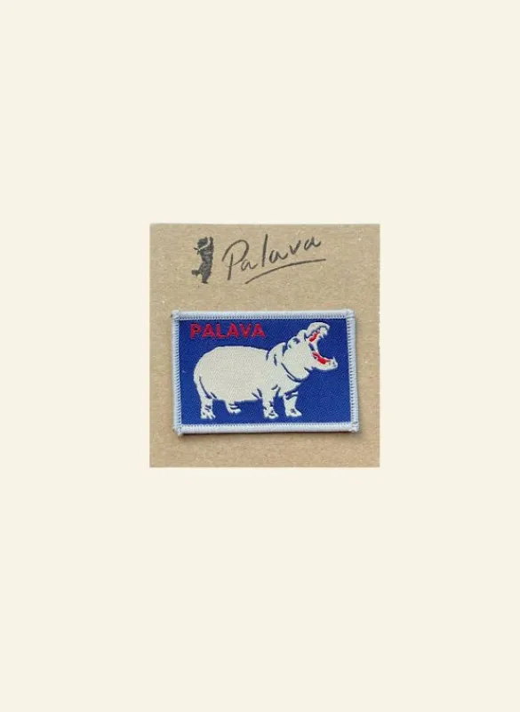 Shop Iron-On Patch - Hippopotamus Kids Children's Accessories | Tea Towels