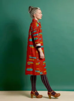 Discount Izzy - Rust Archive Dress Women Dresses | Tea Towels