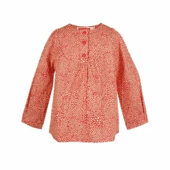 Sale Izzy girl's blouse - Red poppy print Kids Children's Archive Dresses | Tea Towels