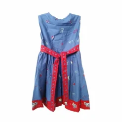 Store Juliet dress and Jacket- Royal Blue Gypsy Caravan Kids Children's Archive Dresses | Tea Towels