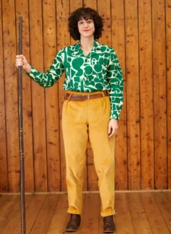 Online Kit Shirt - Green Cave - Long Sleeve Women Tops & Blouses | Shirts