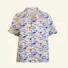Shop Kit Shirt - Ivory Paddle Women Tops & Blouses | Shirts