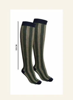 Sale Knee High Socks - Pink Pinecones Women Socks | Socks