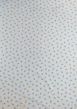 Cheap Little Blue Bear Fabric - Cotton Tea Towels | Fabric By The Metre