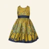 Flash Sale Martha Baby / Toddler Dress - Mustard Forest Kids Children's Dresses | Baby