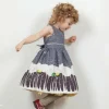 Cheap Martha Baby / Toddler Dress - Grey Snowstorm Kids Baby