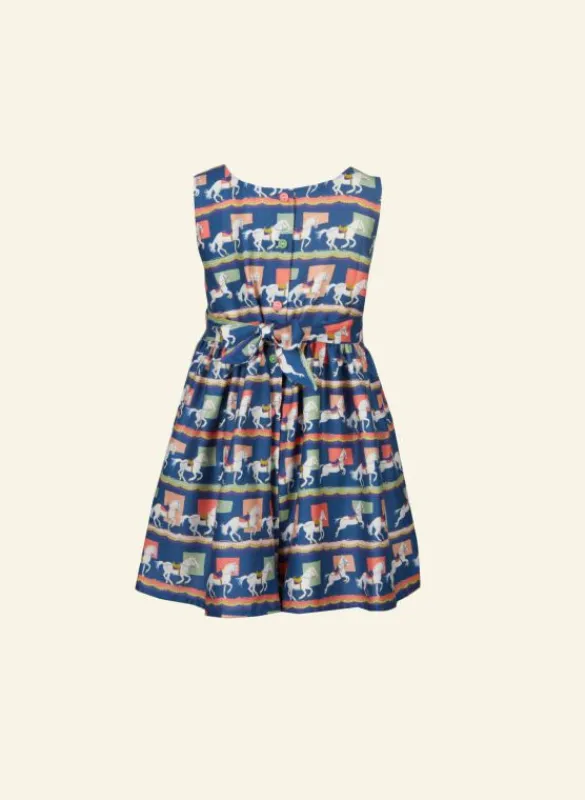 New Martha Children's Dress - Blue Show Ponies Kids Children's Dresses
