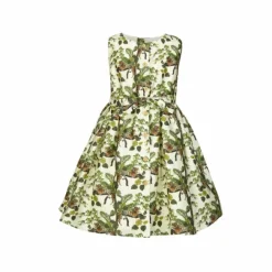 Fashion Martha Children's Dress - Lounging Leopard Kids Children's Dresses