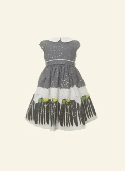 Best Sale Millie - Grey Snowstorm Kids Children's Dresses | Baby