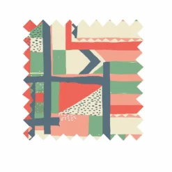 Clearance Mint Highwire  - 50% Linen 50% cotton Fabric Fabric By The Metre