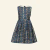 Hot Penny Girl's Dress - Navy Tropical Fish Kids Children's Dresses