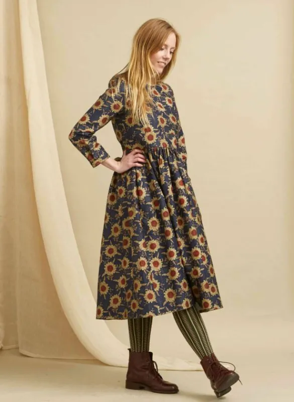 Sale Philippa Dress - Navy Artichoke Women Dresses