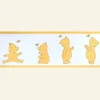 Fashion Poppy - Wallpaper Border - 10m - Yellow Bear Kids Children's Homeware