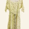 Fashion PRE LOVED - Elsie - Lemon Butterfly Women Dresses
